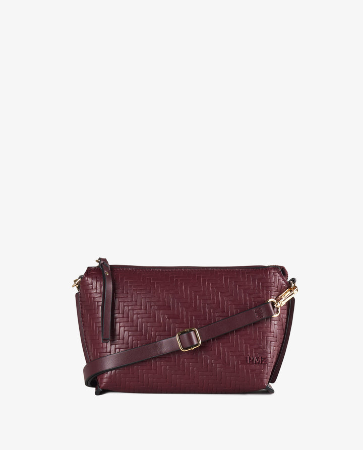 WOVEN CROSSBODY BAG
