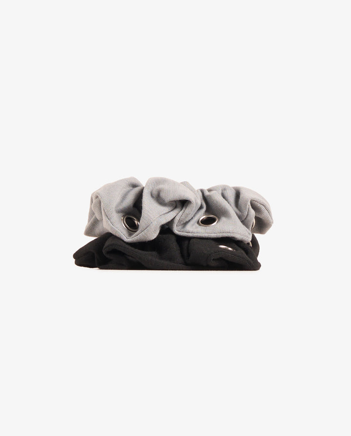 SET ELASTICI GRIGIO E NERO