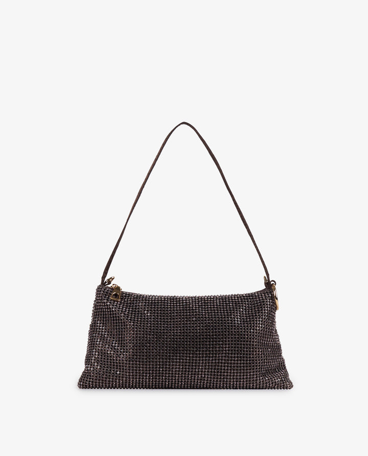 BAGUETTE STRASS CASTANHO
