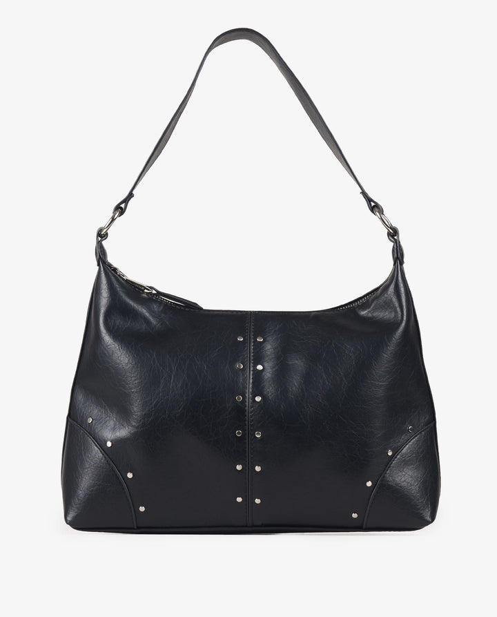 HOBO MET STUDS ZWART