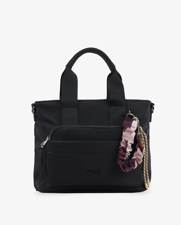 BLACK CASUAL TOTE