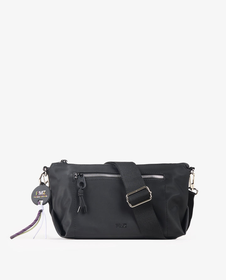 CROSSBODYTAS SOFT ZWART