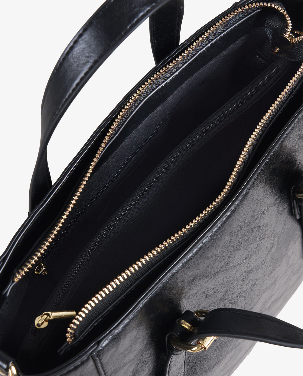 TOTE BRILLO NEGRO