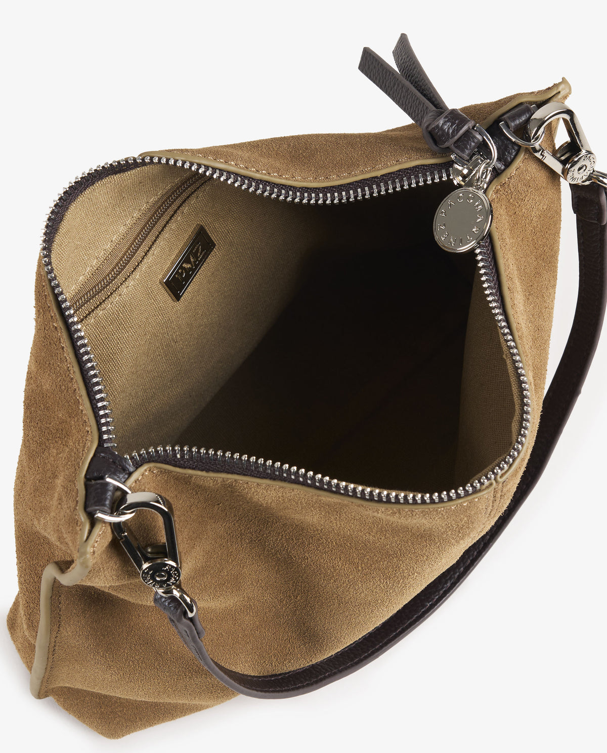 BANDOLERA PIEL CAMEL