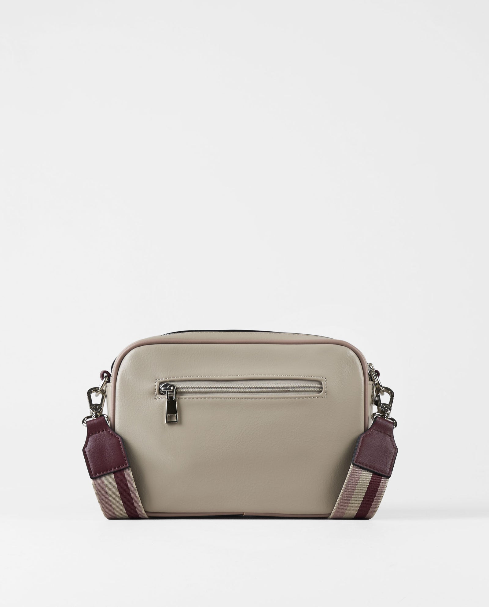 BANDOLERA EFECTO PIEL BEIGE