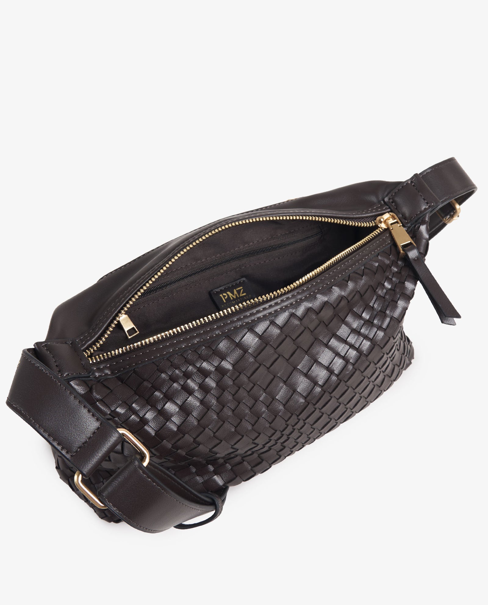 BANDOLERA TRENZADO MARRÓN