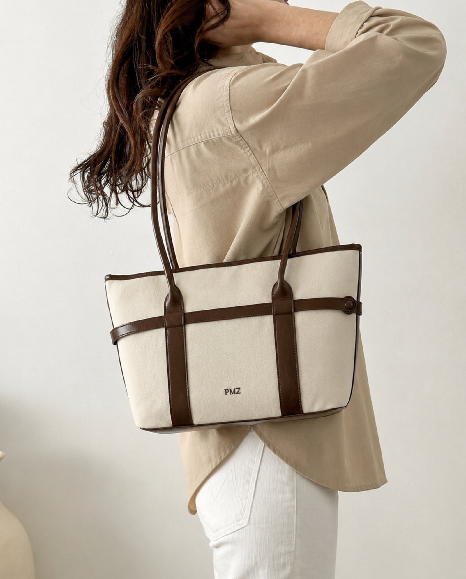 SHOULDER COMBI CAMEL