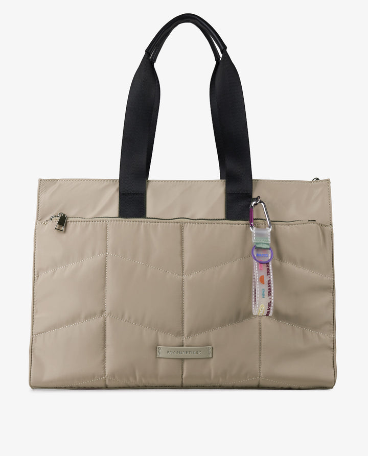 BORSA DOCUMENTI NYLON BEIGE