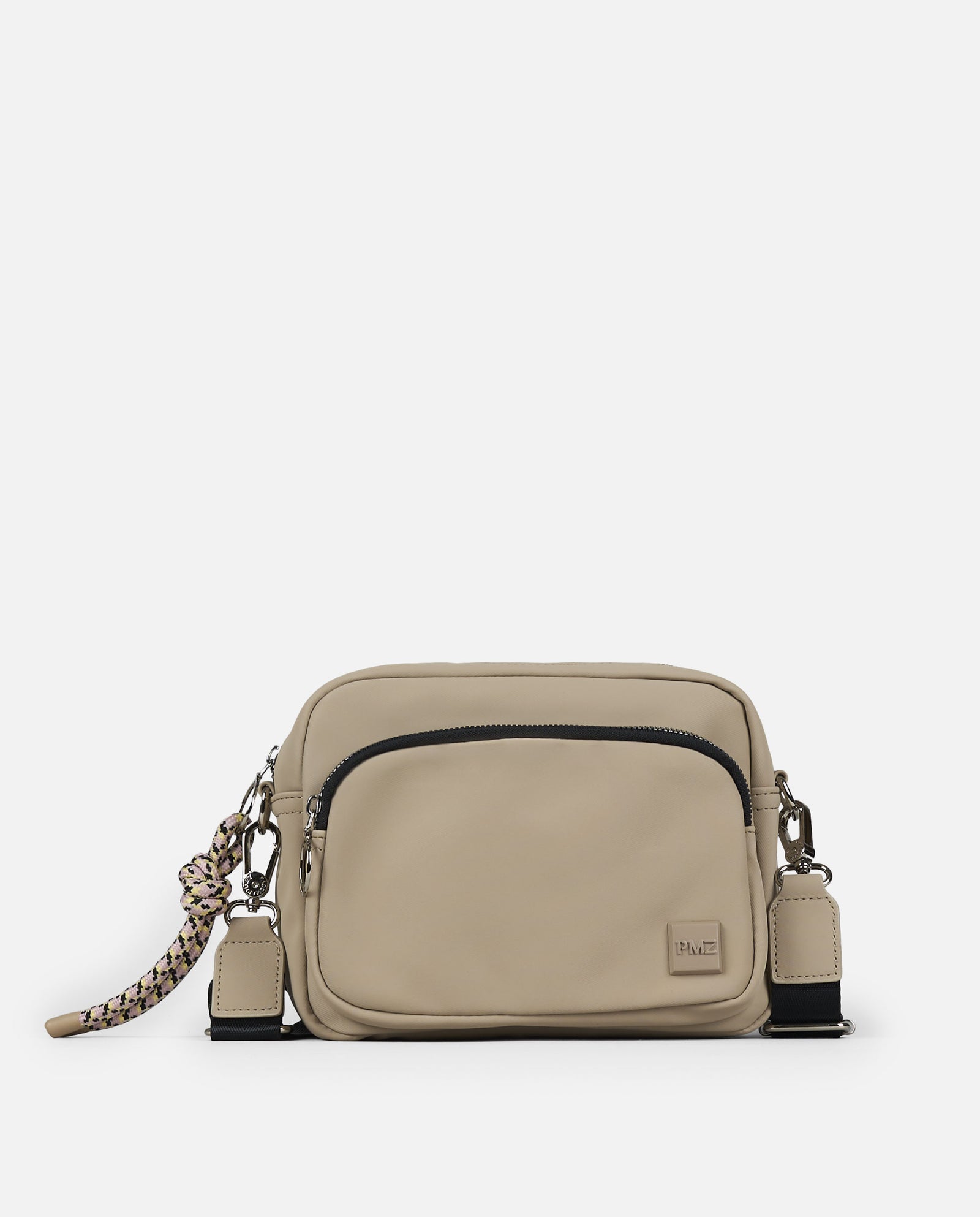 BANDOLERA ENGOMADO BEIGE