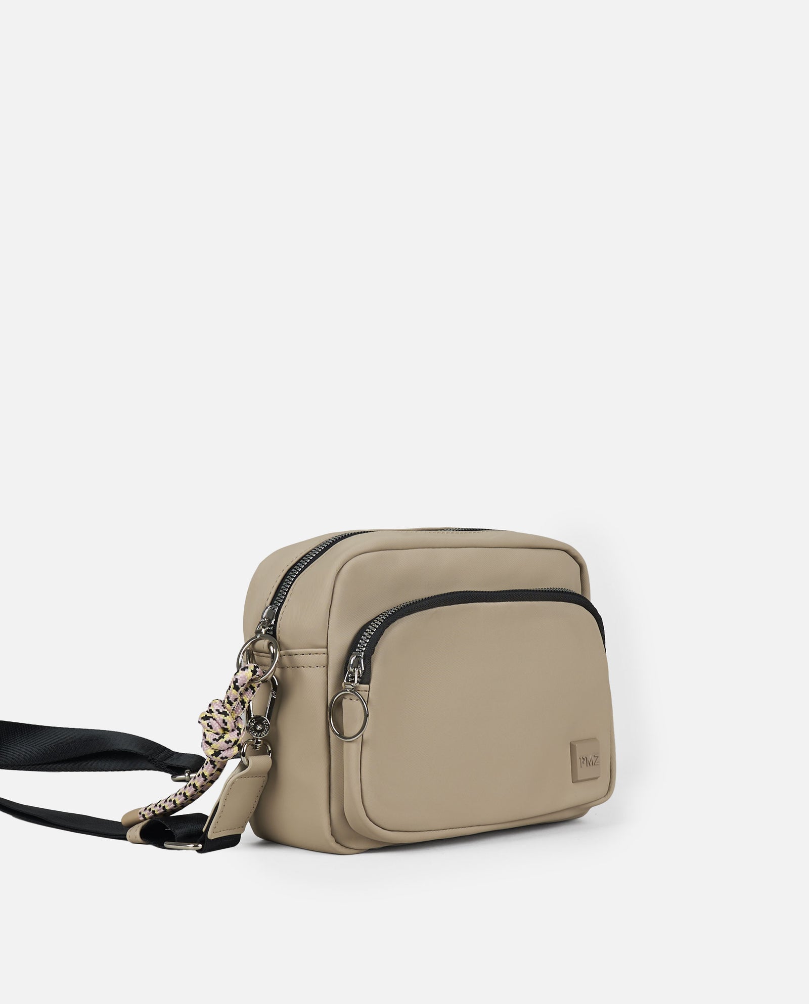 BANDOLERA ENGOMADO BEIGE