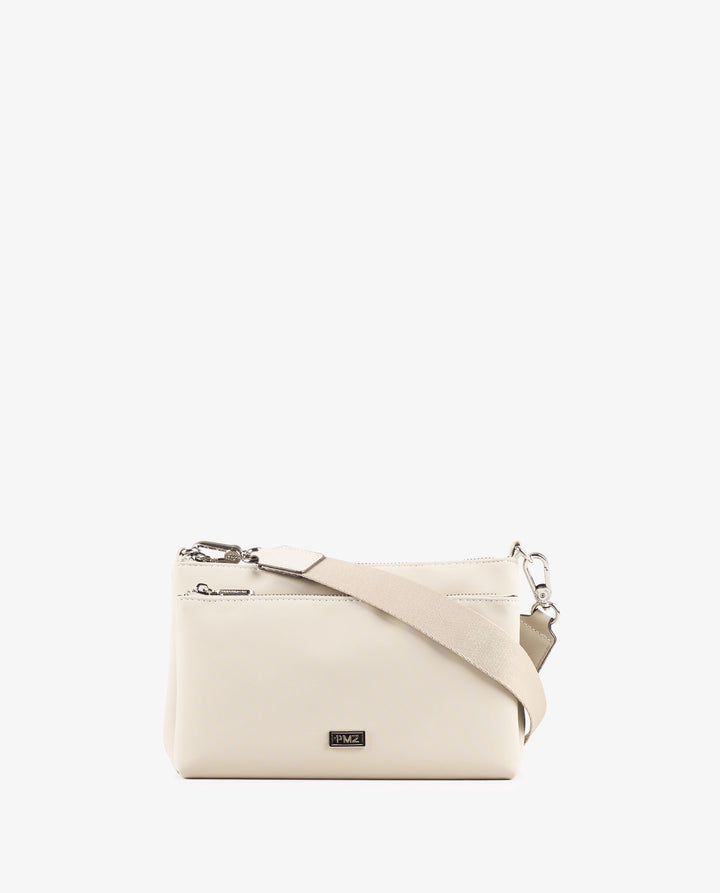 BOLSA TIRACOLO BOLSOS BEGE