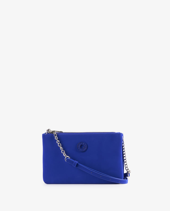 BOLSA TIRACOLO PLANA AZUL
