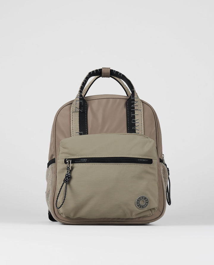 ZAINO BICOLORE NYLON BEIGE