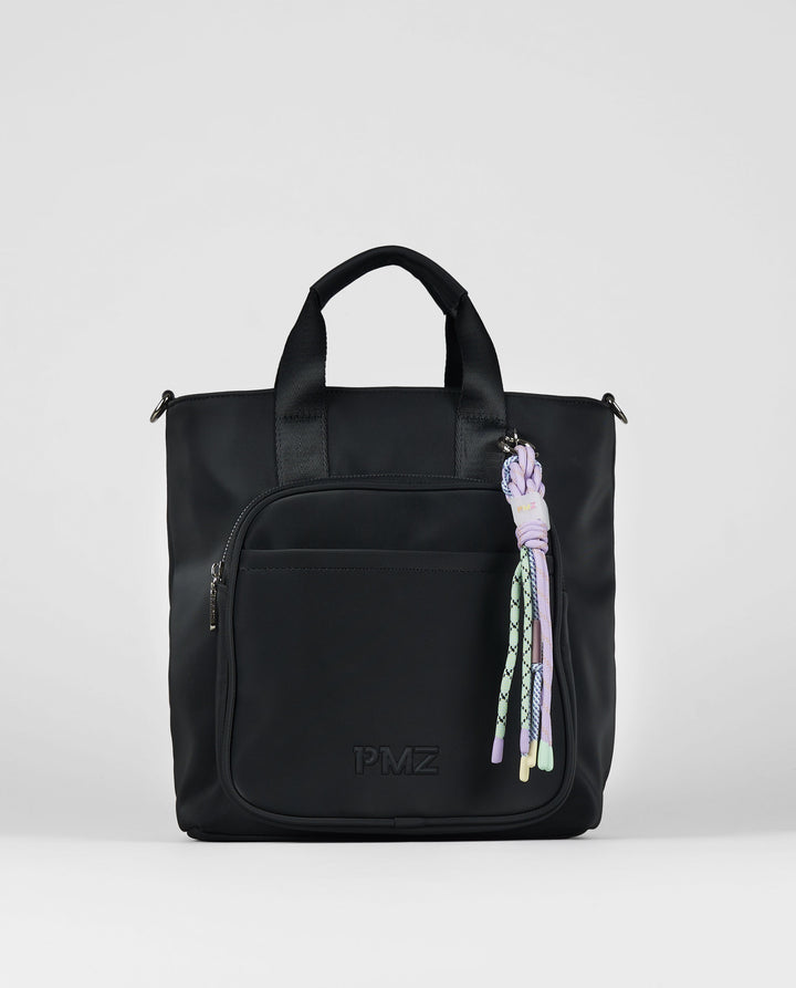 SAC À DOS CAOUTCHOUTÉ NOIR