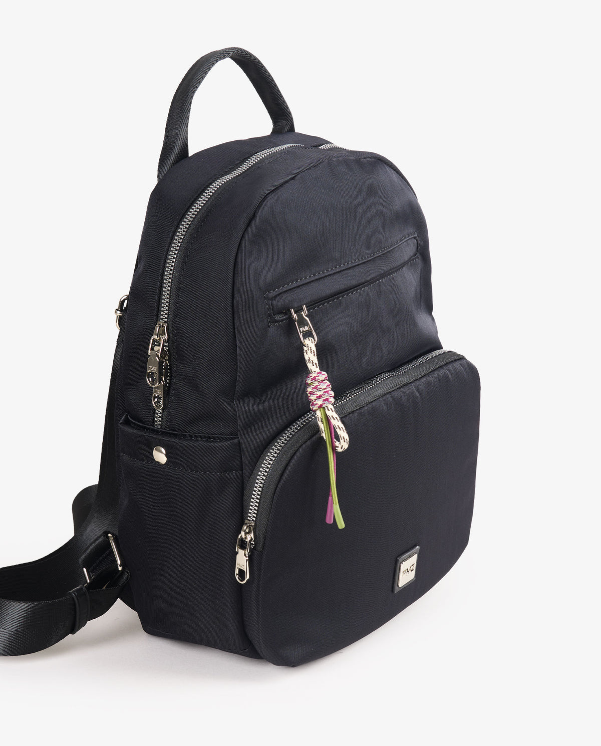 MOCHILA NYLON NEGRA