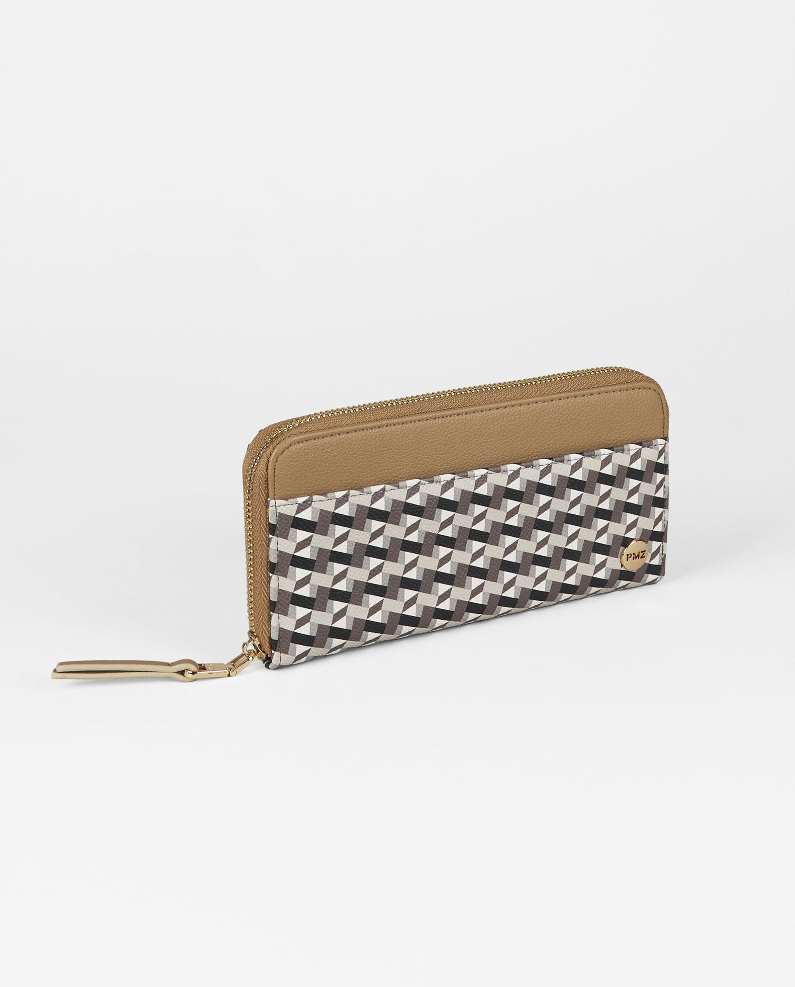 BILLETERA GEOMETRICO CAMEL GRANDE