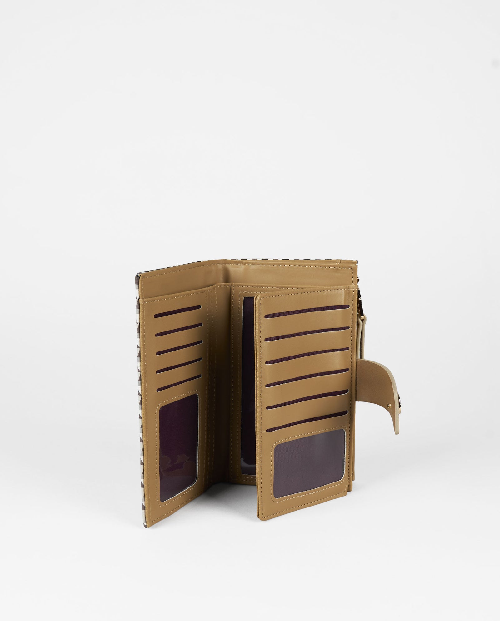 BILLETERA GEOMETRICO CAMEL MEDIANO