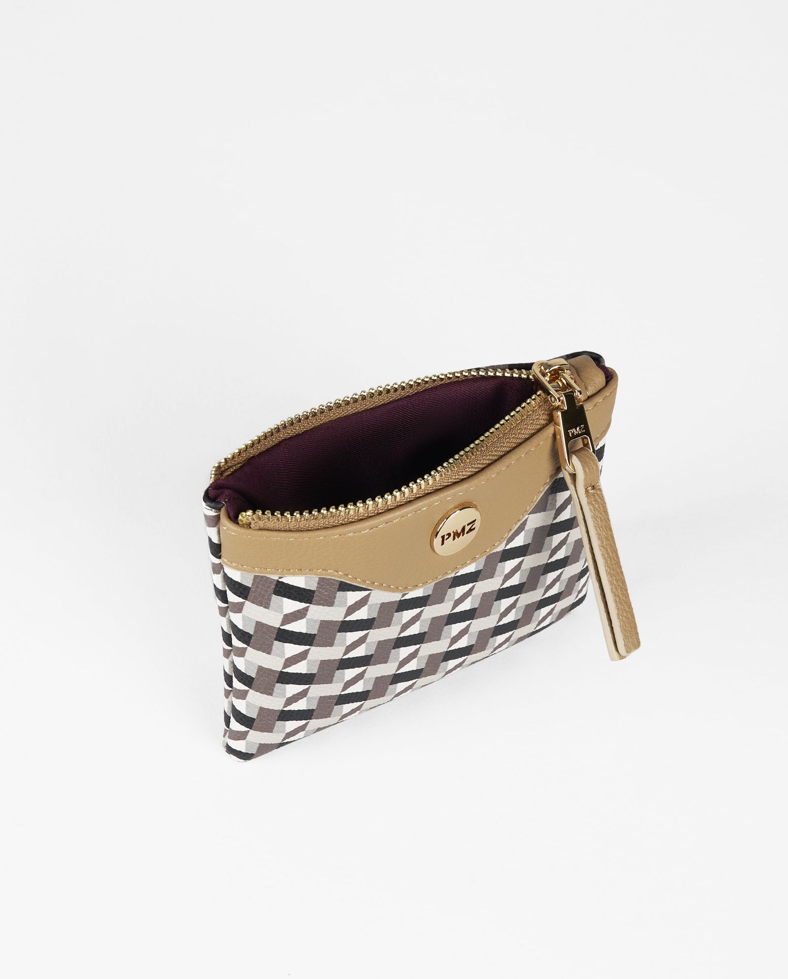 MONEDERO GEOMETRICO CAMEL PEQUEÑO