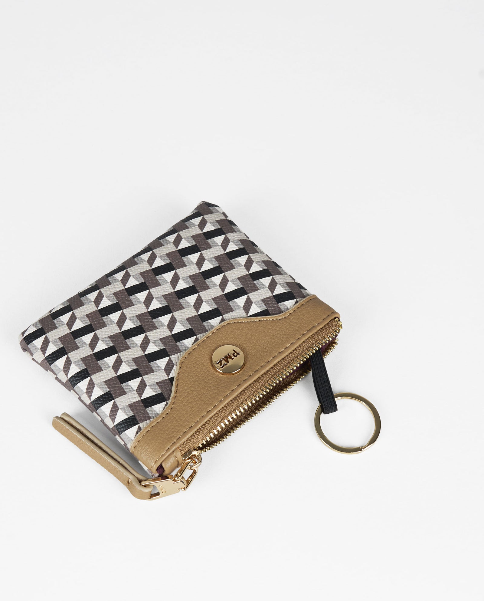 MONEDERO GEOMETRICO CAMEL PEQUEÑO