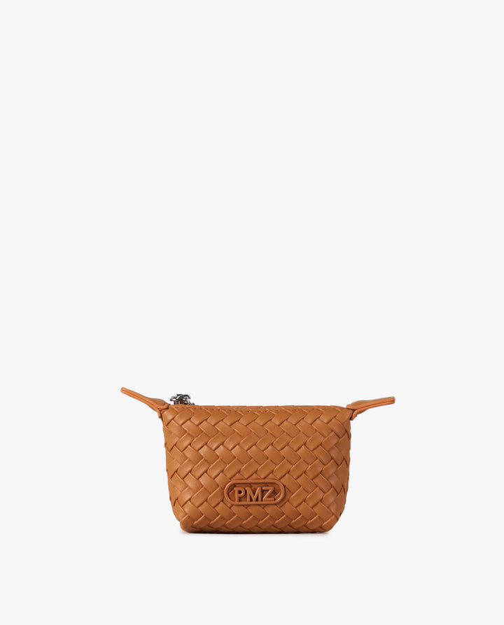PORTE-MONNAIE TRESSÉ ORANGE