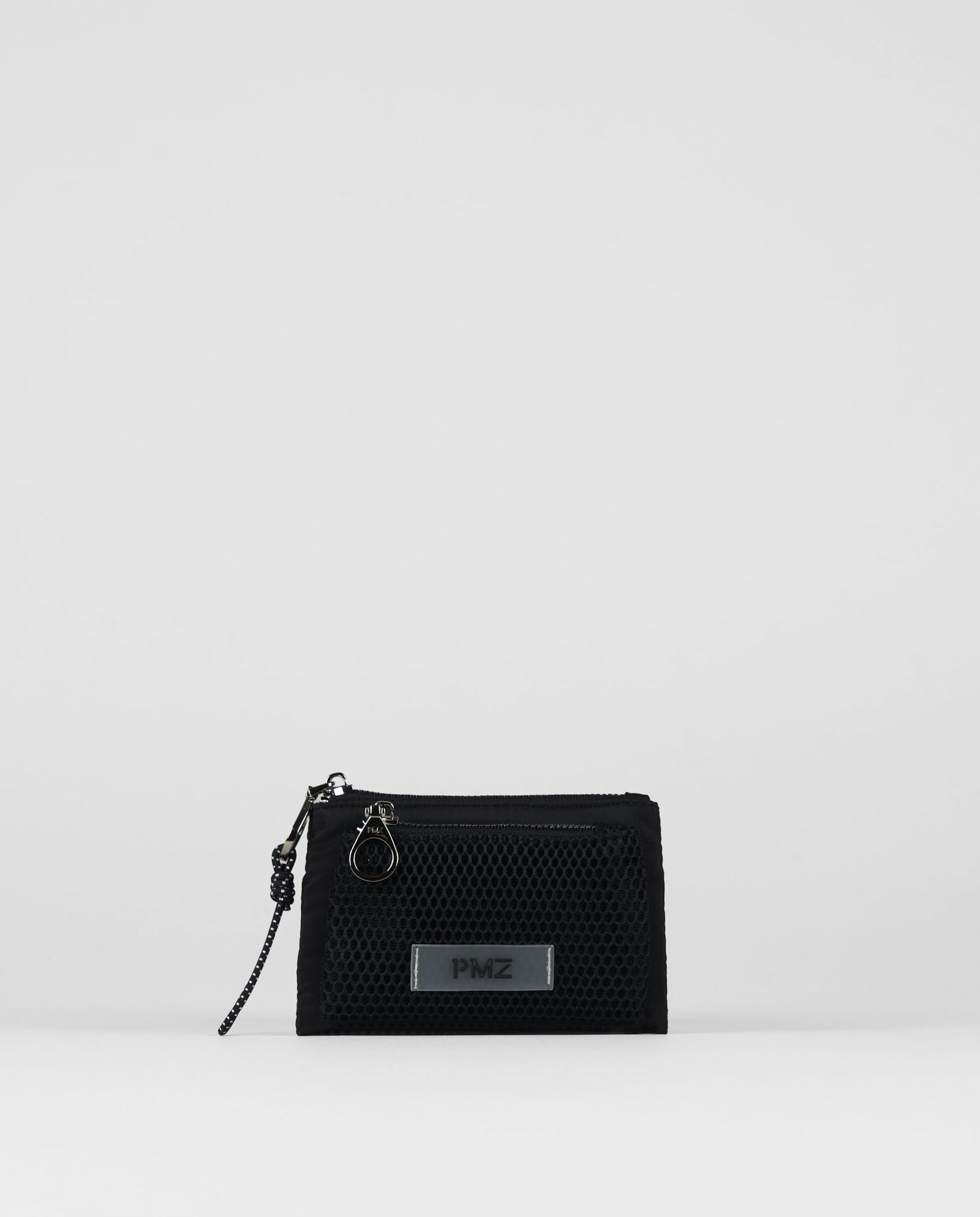 MONEDERO MESH PEQUEÑO NEGRO