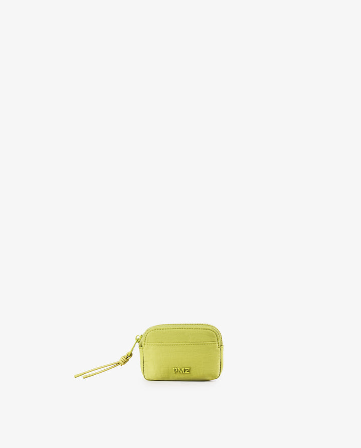 PORTAMONETE NYLON VERDE
