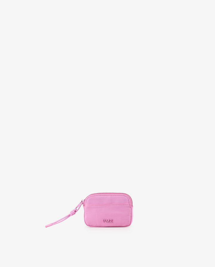 PORTAMONETE NYLON ROSA