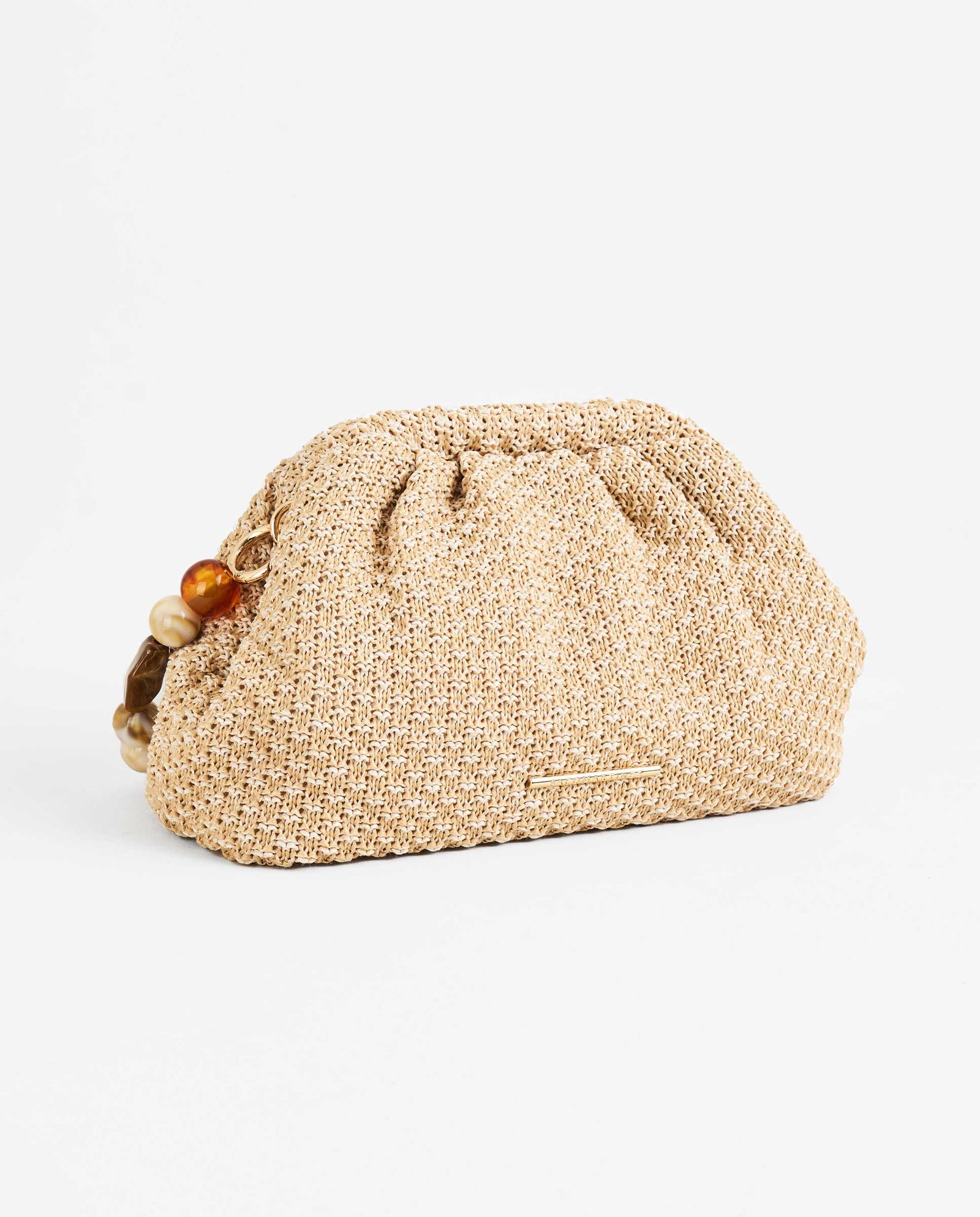 BORSA A MANO RAFIA SFERE