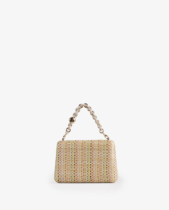 CLUTCH RAFIA COLORI