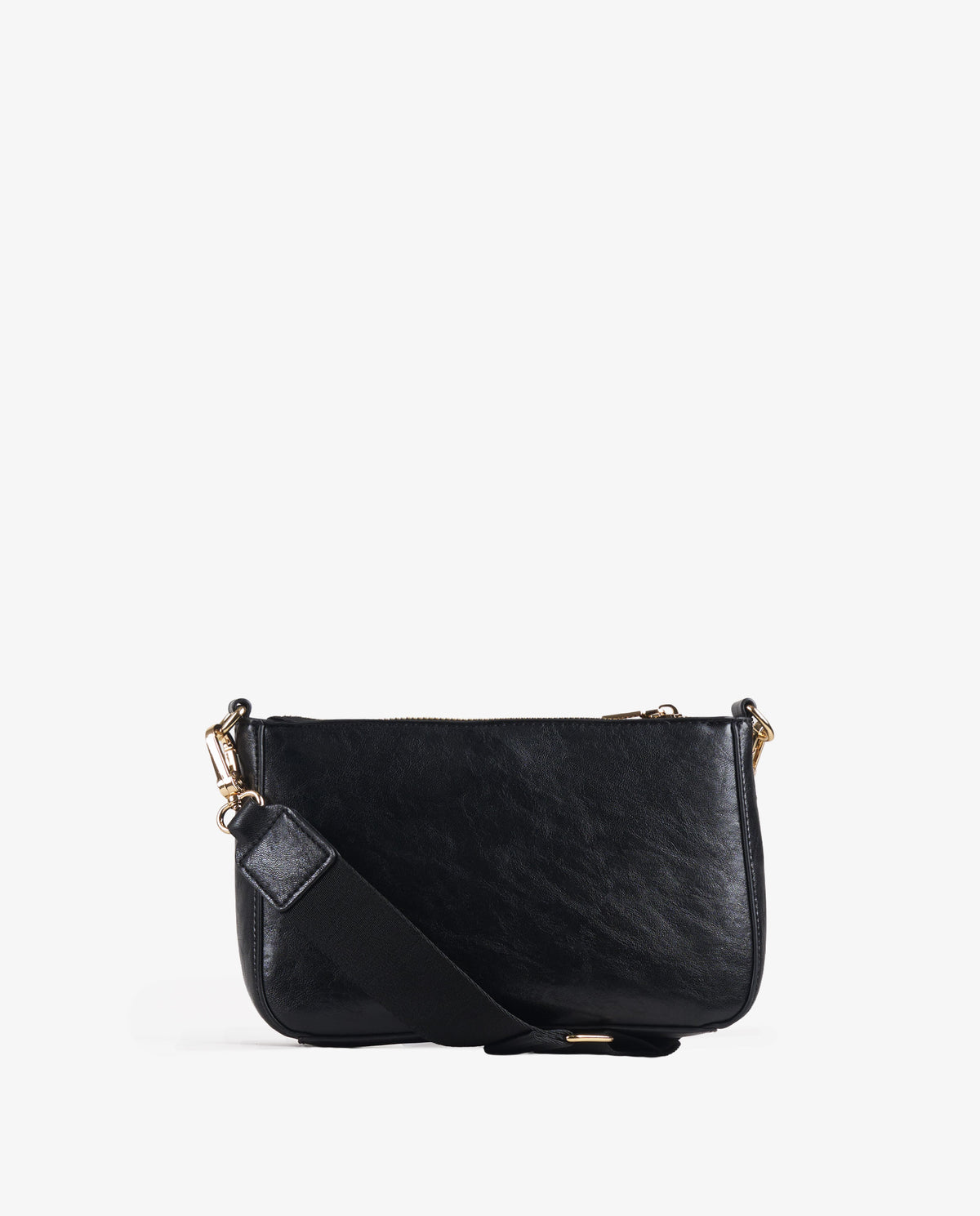 BANDOLERA BRILLO NEGRA