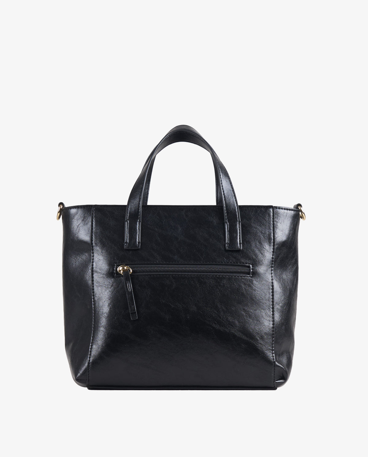 TOTE BRILLO NEGRO