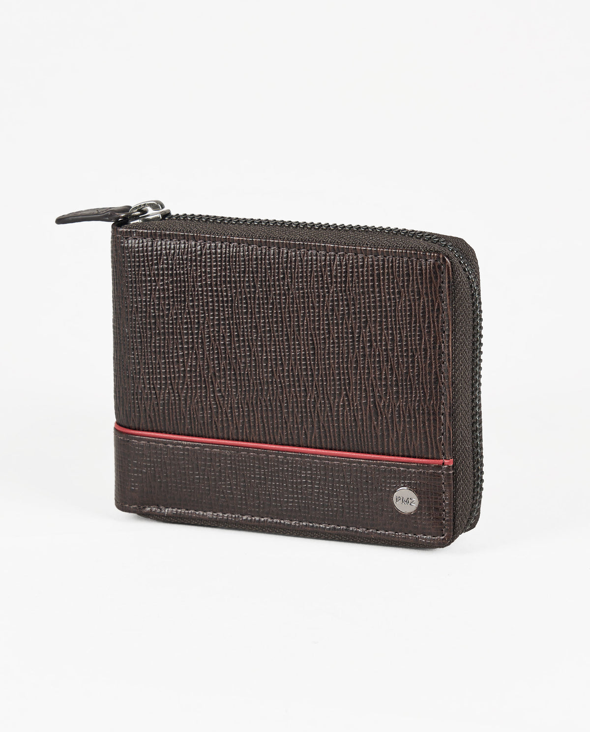 BILLETERA PIEL CREMALLERA CABALLERO