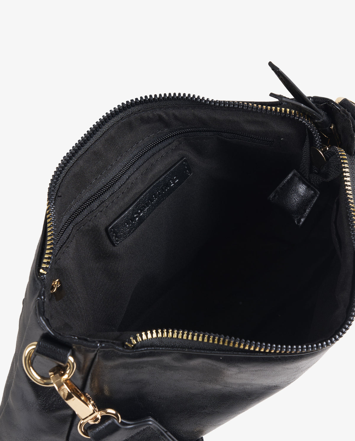 BANDOLERA BRILLO NEGRO