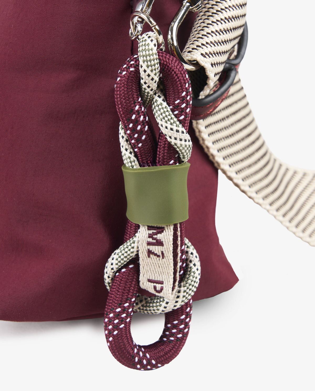 BANDOLERA NYLON BURDEOS