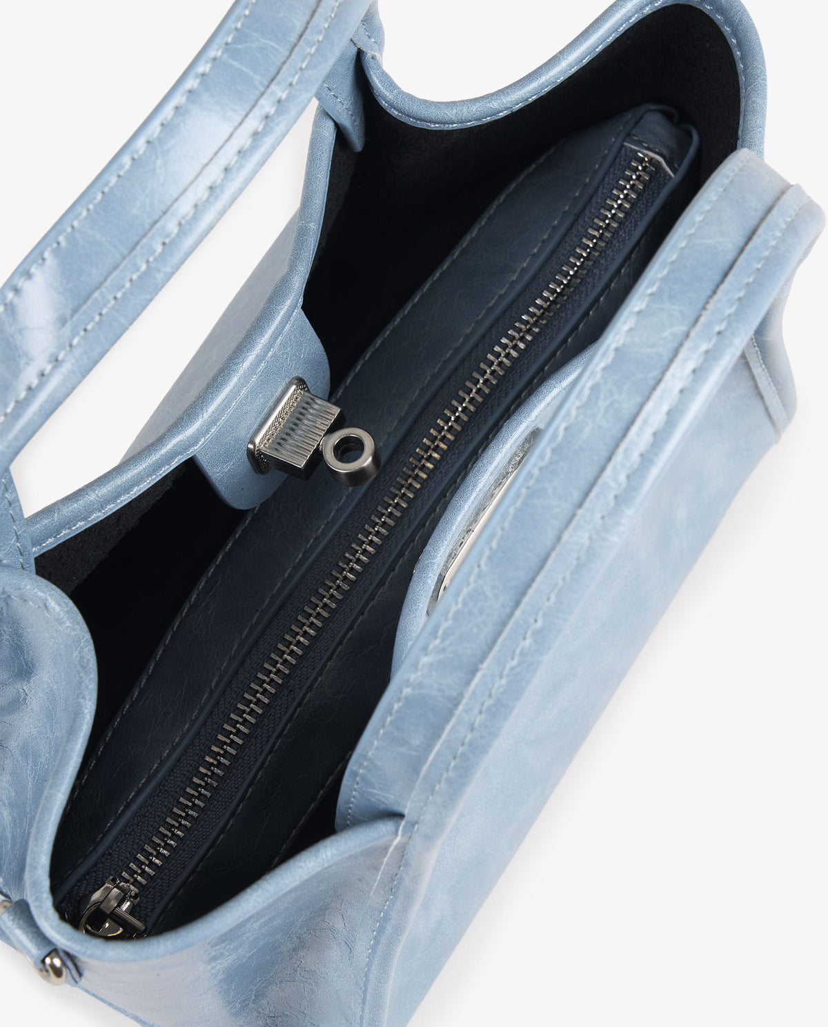 TOTE MINI BROCHE AZUL
