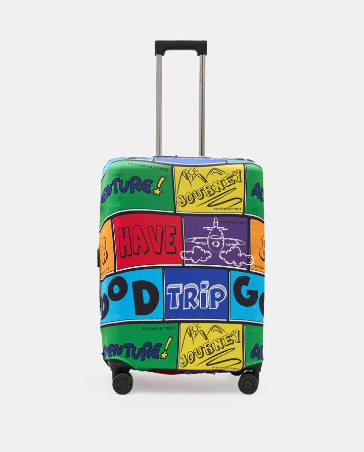 HOUSSE POUR VALISE MOYENNE BRIQUES