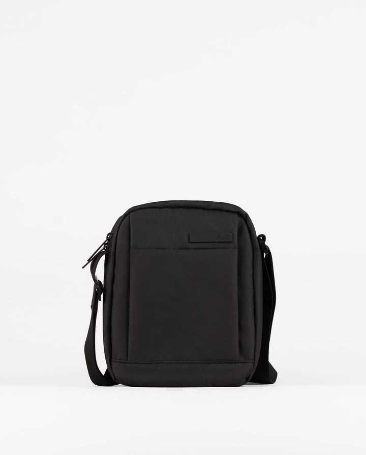 SAC À BANDOULIÈRE EN NYLON CAOUTCHOUTÉ