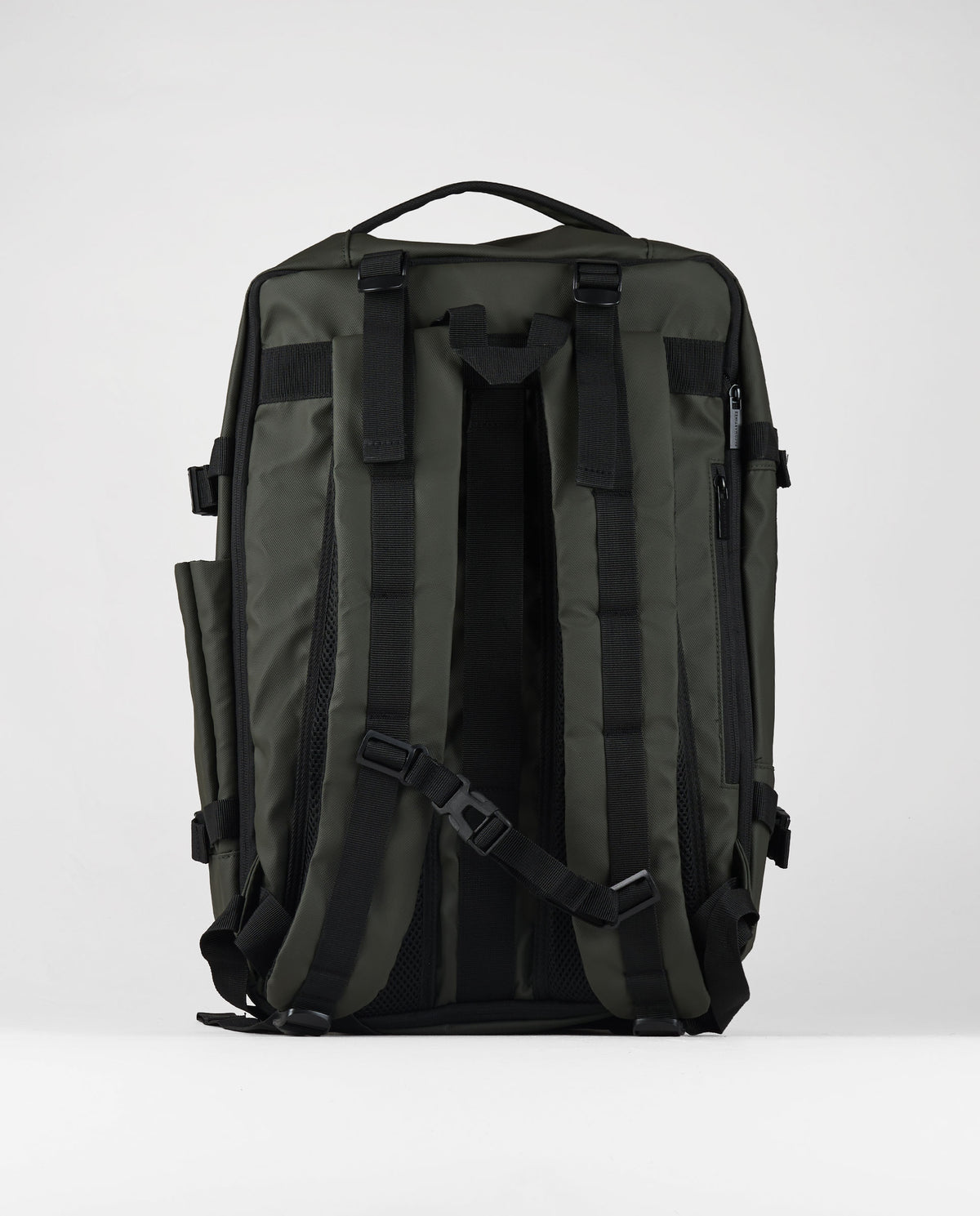 MOCHILA EXPANDIBLE VERDE MILITAR
