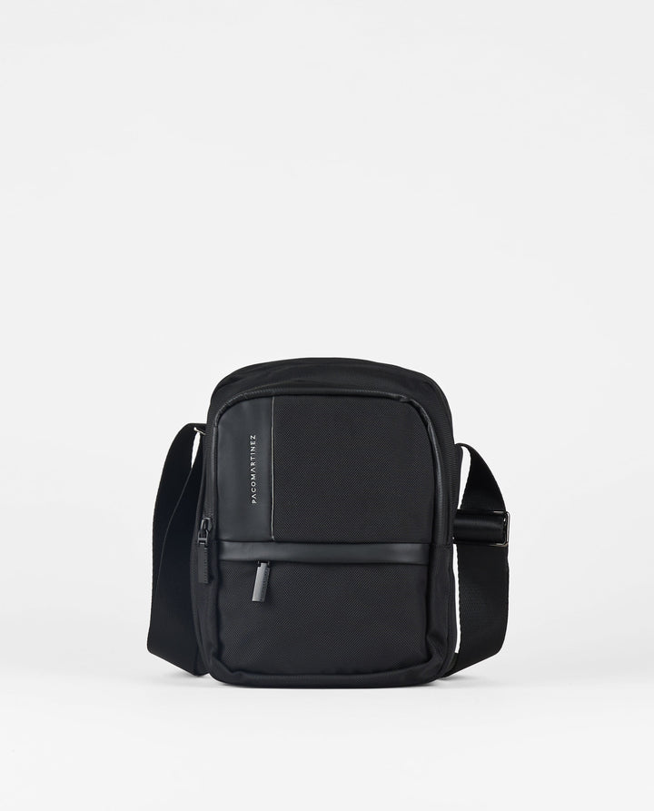 SAC BANDOULIÈRE NOIR EN TISSU