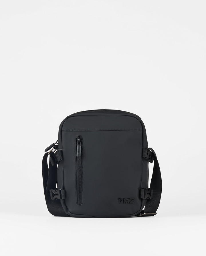 SAC BANDOULIÈRE NOIR CAOUTCHOUTÉ