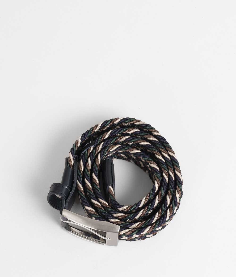 CINTURON TRENZADO TEXTIL