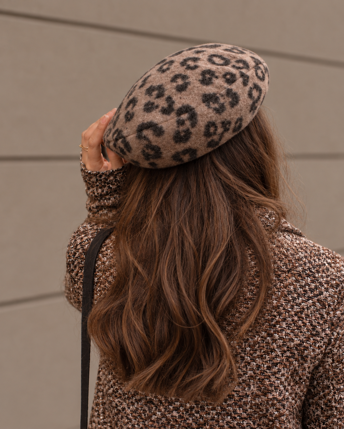 BOINA ANIMAL PRINT