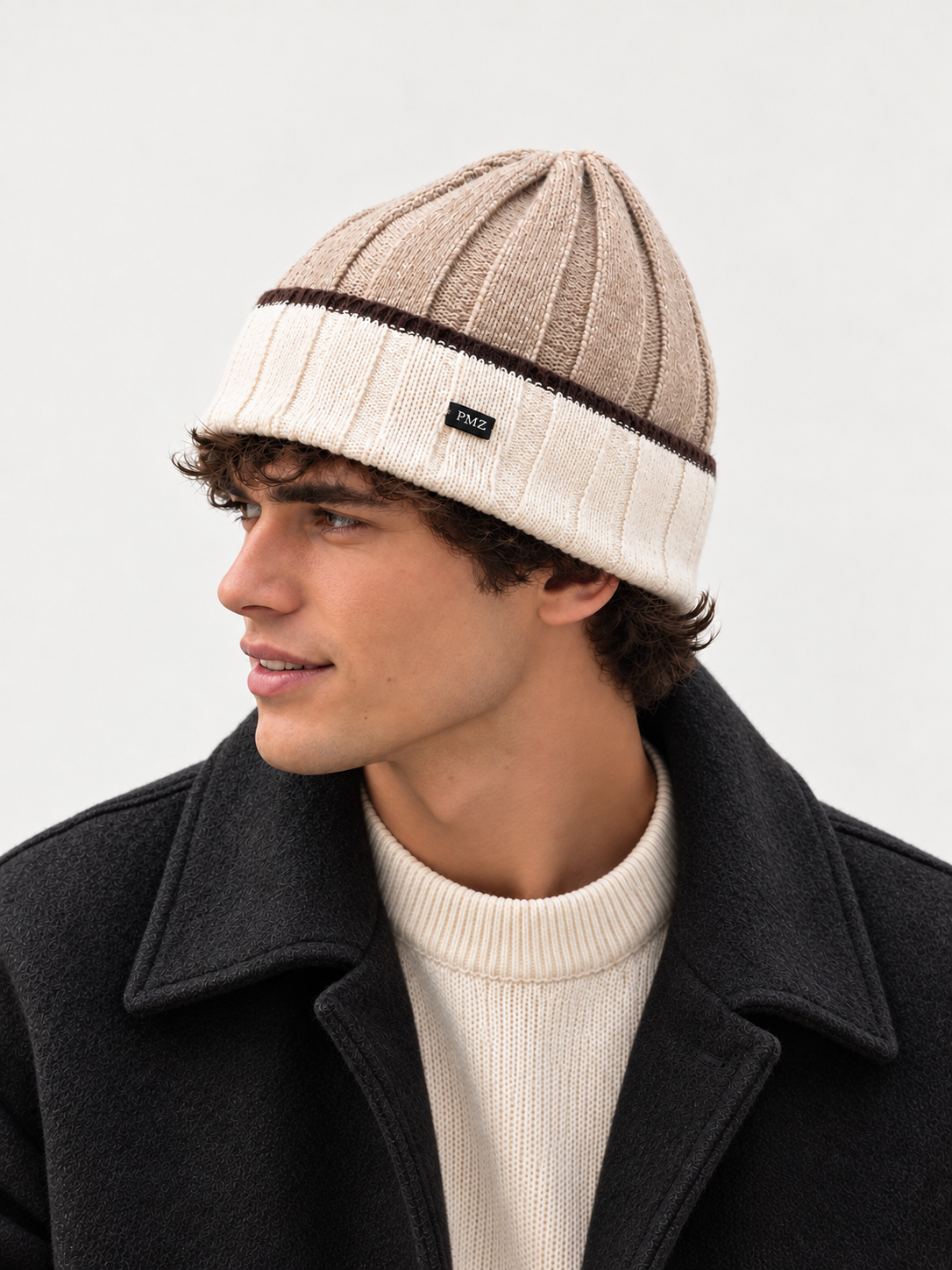 GORRO PUNTO BICOLOR