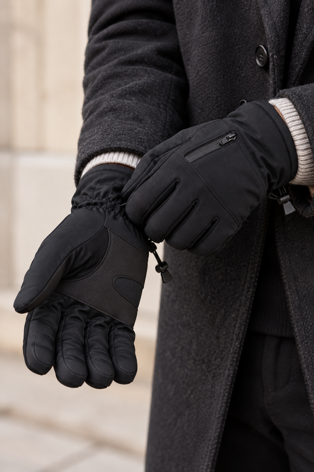 GUANTES TÉCNICOS NEGROS