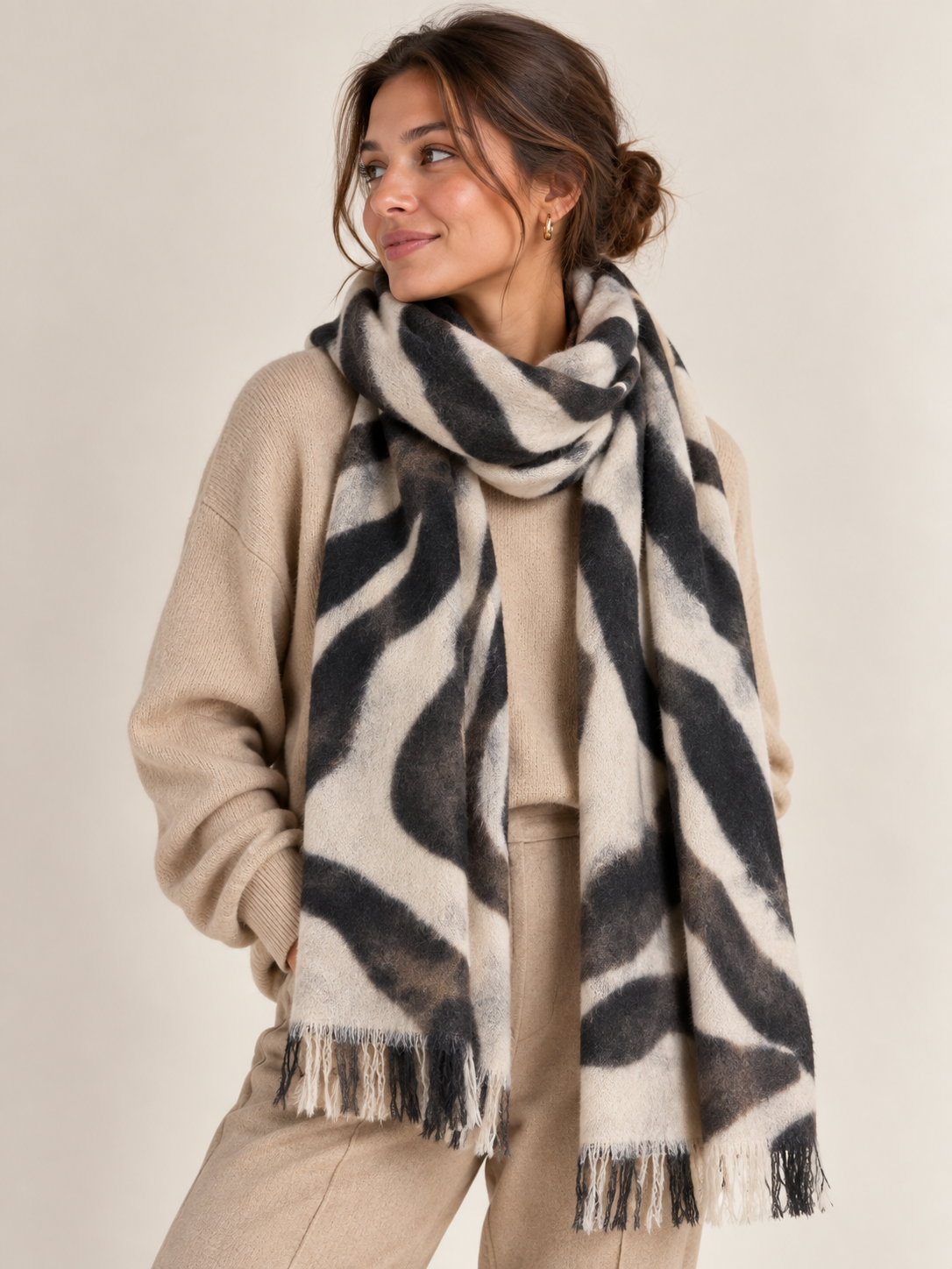 BUFANDA ANIMAL PRINT