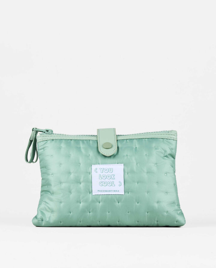 TROUSSE DE TOILETTE DOUBLE MATELASSÉE