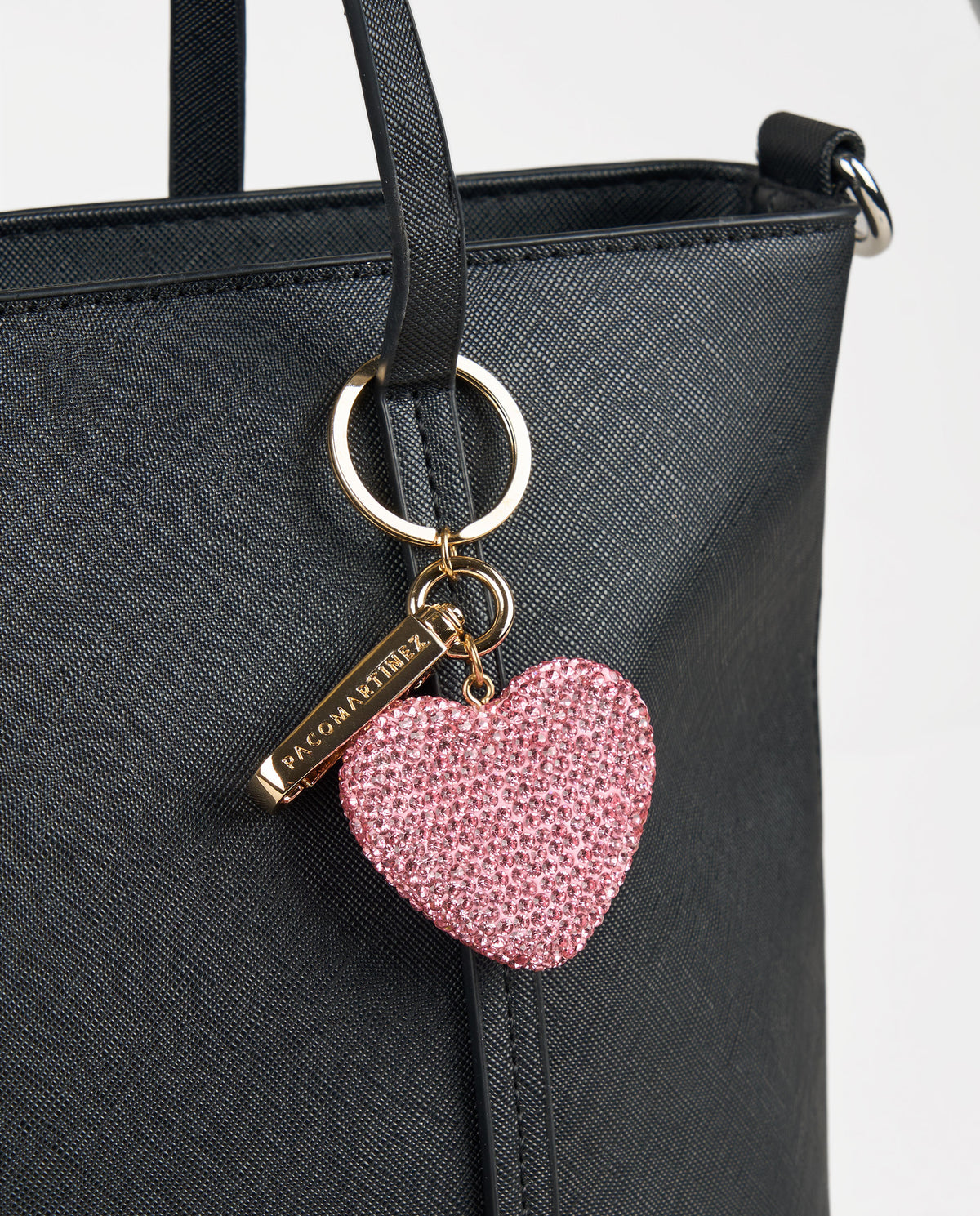 LLAVERO CORAZON STRASS