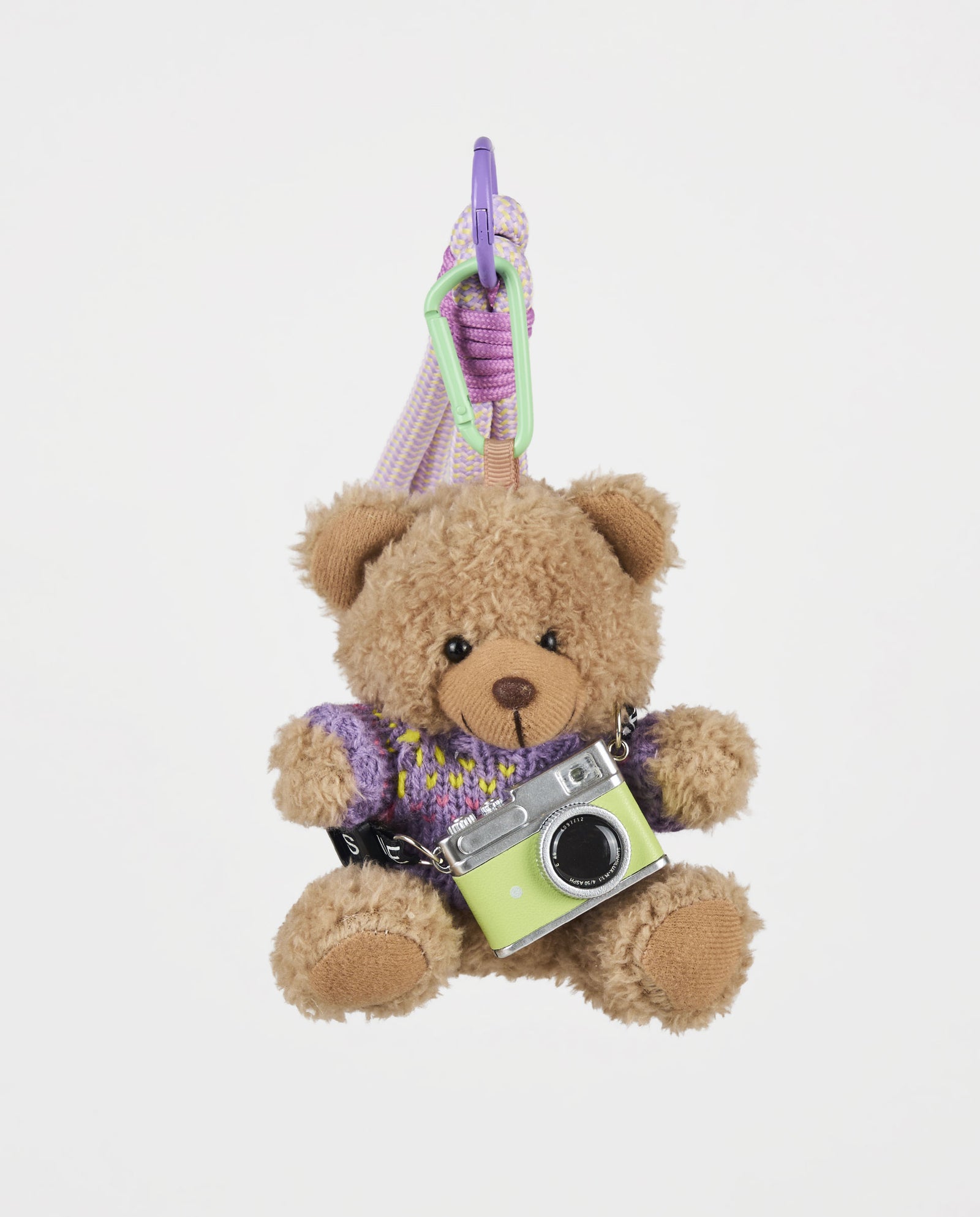 LLAVERO PELUCHE OSO CON CÁMARA