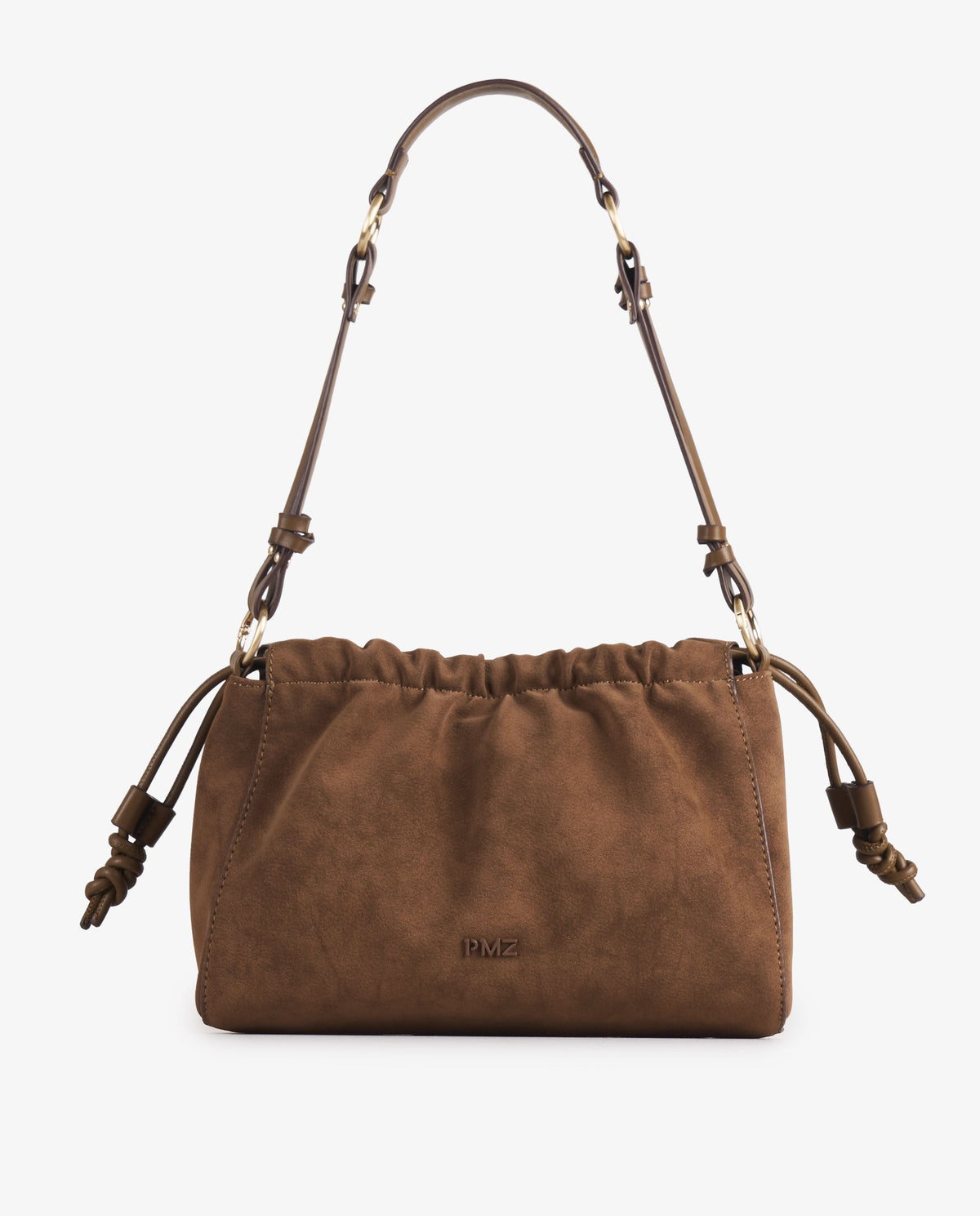 SHOULDER FRUNCIDOS CAMEL
