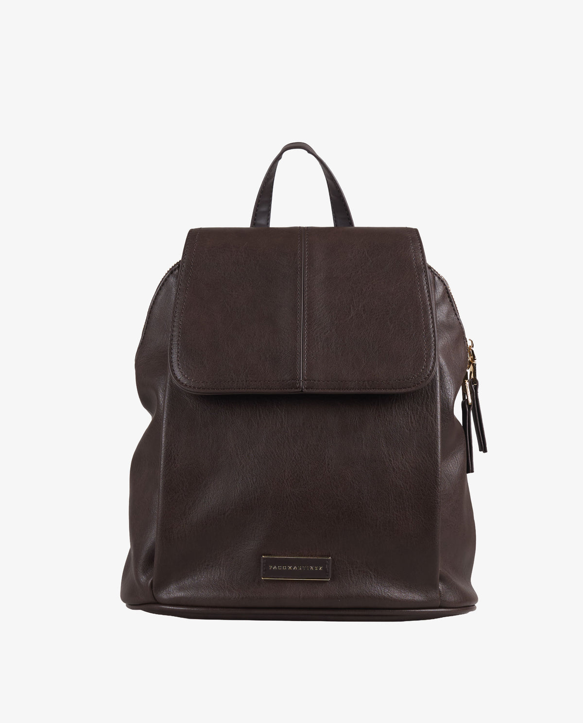MOCHILA SOLAPA MARRÓN